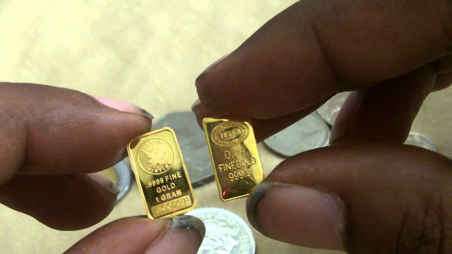 سبيكة مصنوعة من الذهب والفضة بنسبة 1 غرام من الذهب إلى 4 غرامات من الفضة